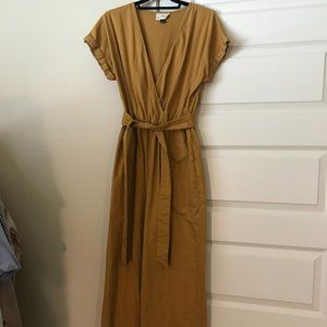 Small Jumpsuit in Mustard